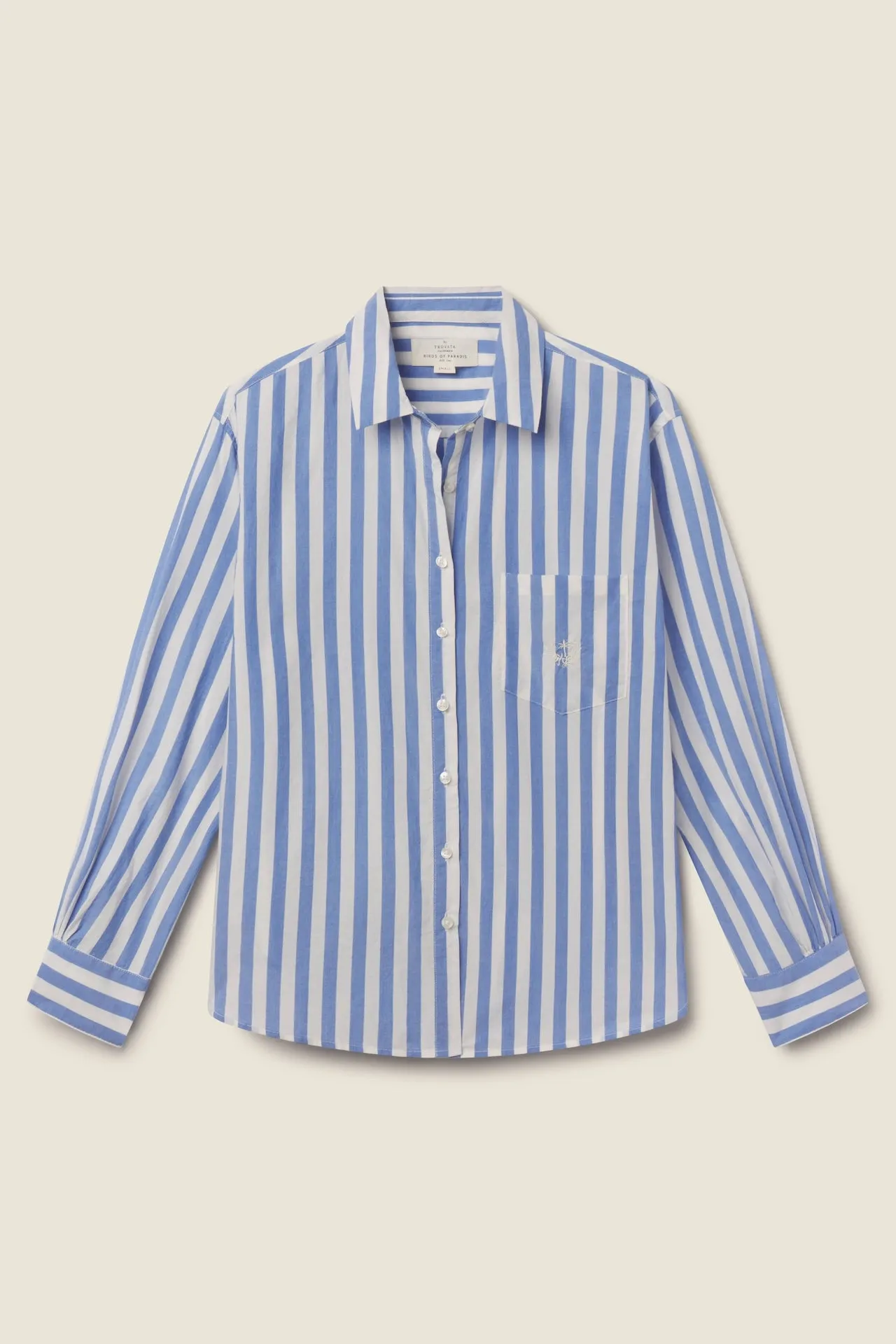 Blake Oversized Shirt Volpi Lines sold by Trovata