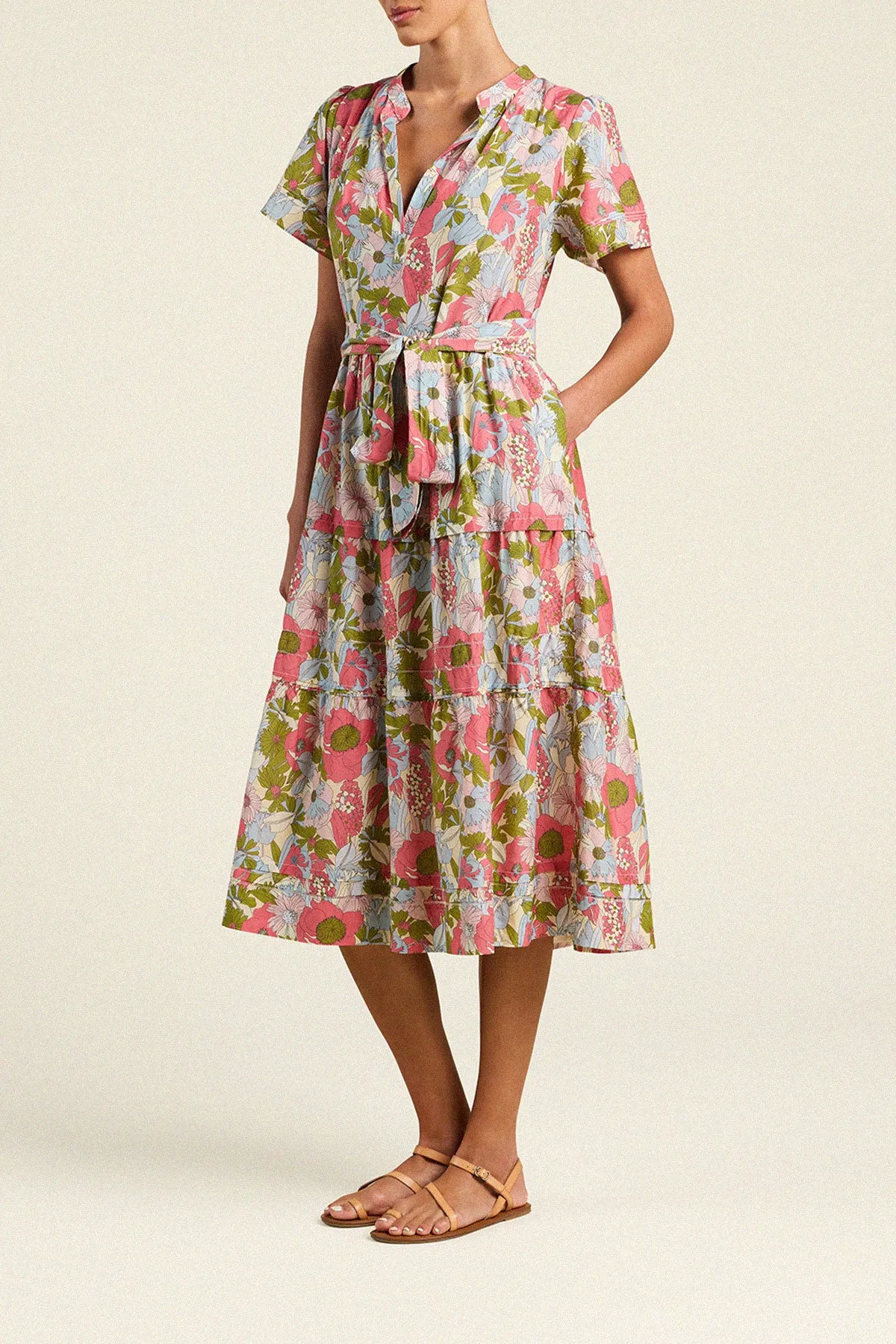 Luana Dress Tarsila Bloom sold by Trovata product image thumbnail 3