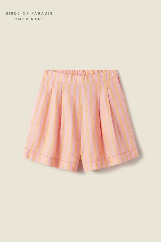 Everett Short Creamsicle Stripe made by Trovata
