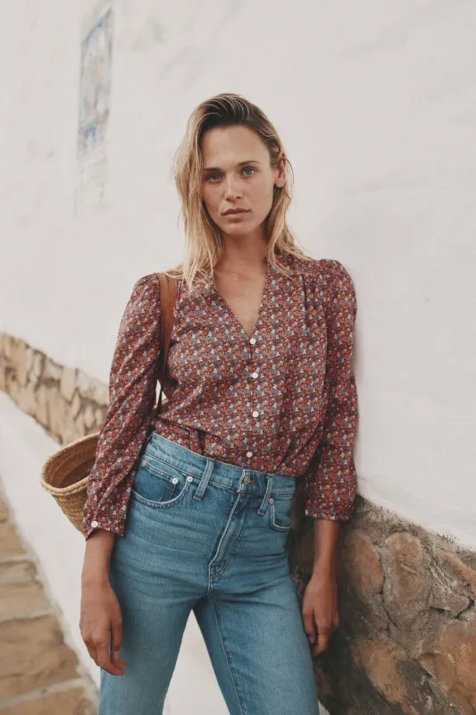 Maisey Blouse Mare Ditsy sold by Trovata