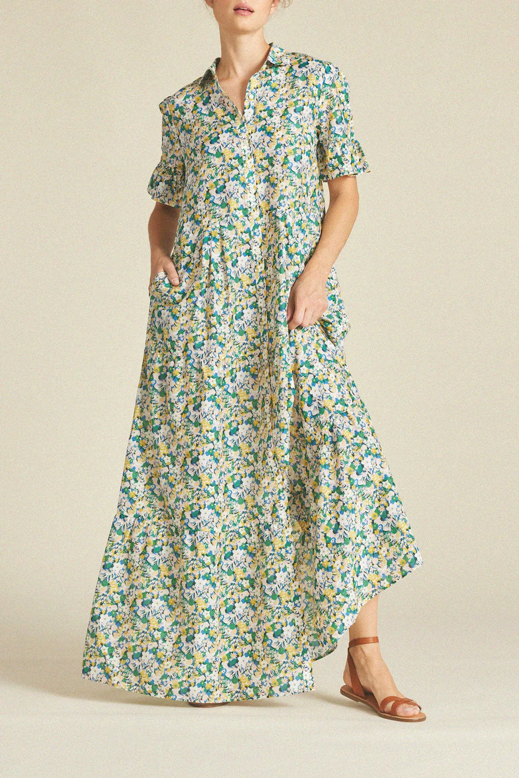 Martine Dress Calma Bloom sold by Trovata product image thumbnail 4
