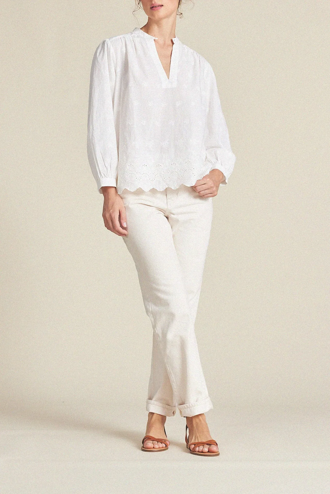 Bailey Blouse Broderie Anglaise sold by Trovata product image thumbnail 4