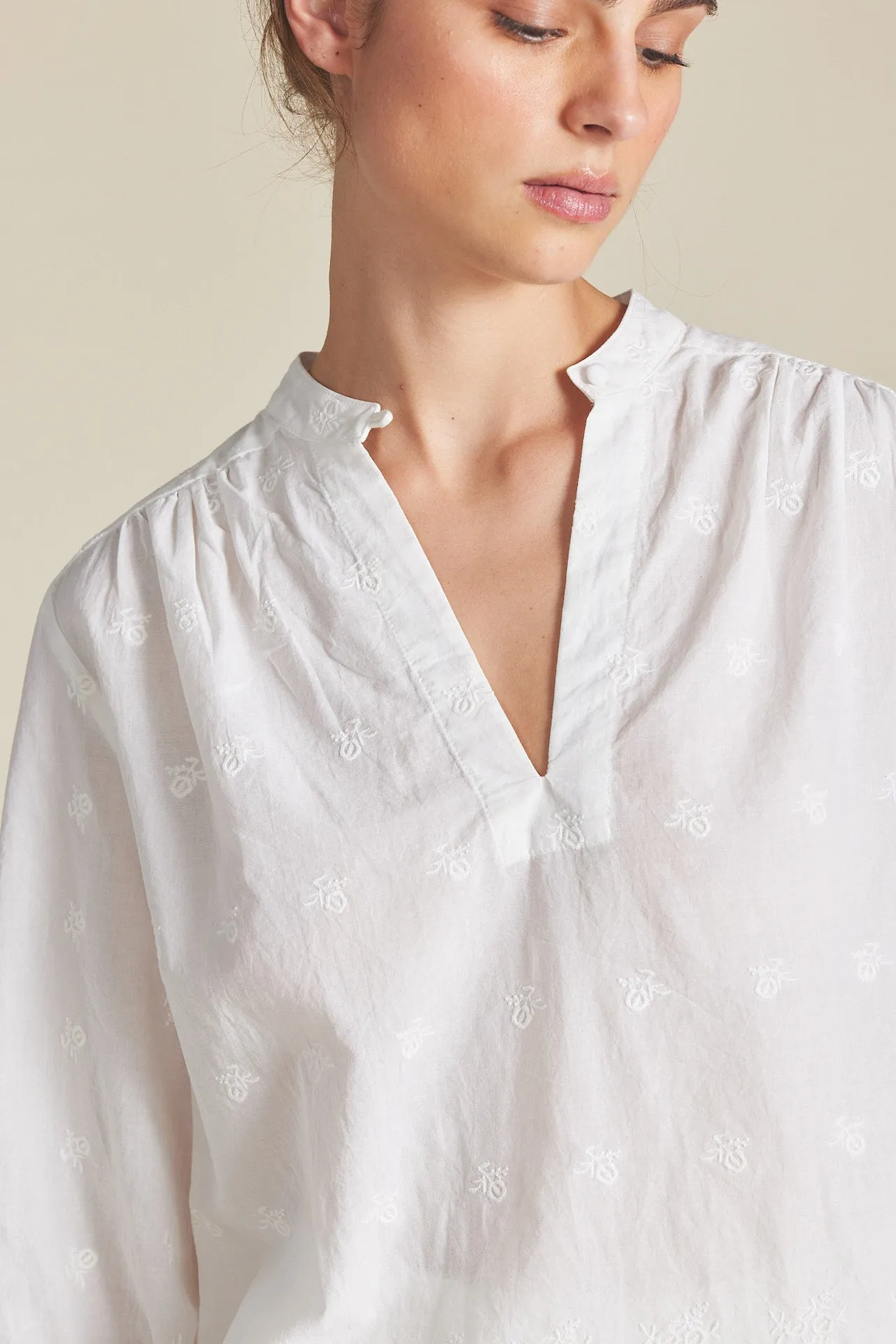 Bailey Blouse Broderie Anglaise sold by Trovata product image thumbnail 2