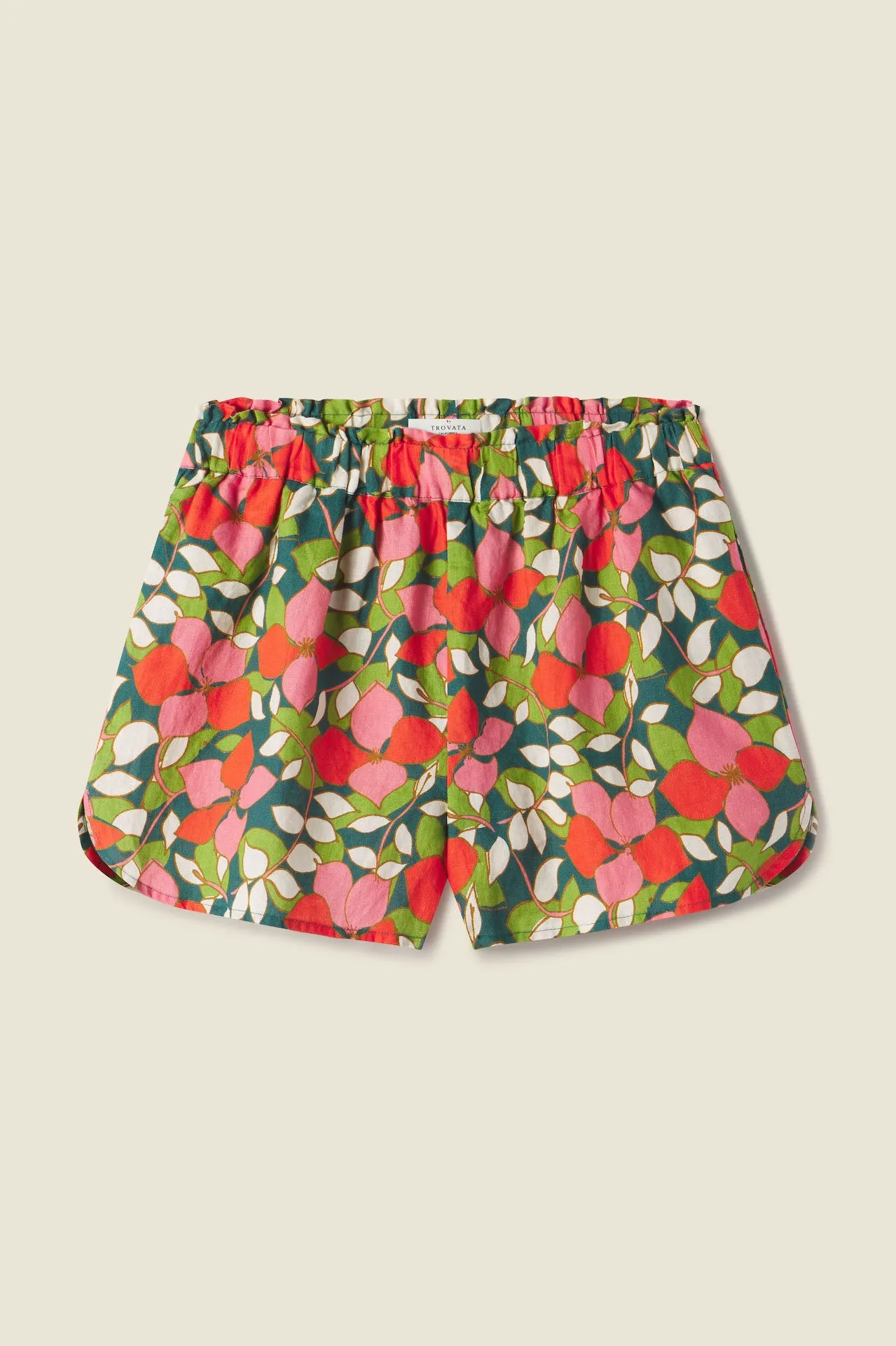 Lucy Short Rainforest Linen sold by Trovata