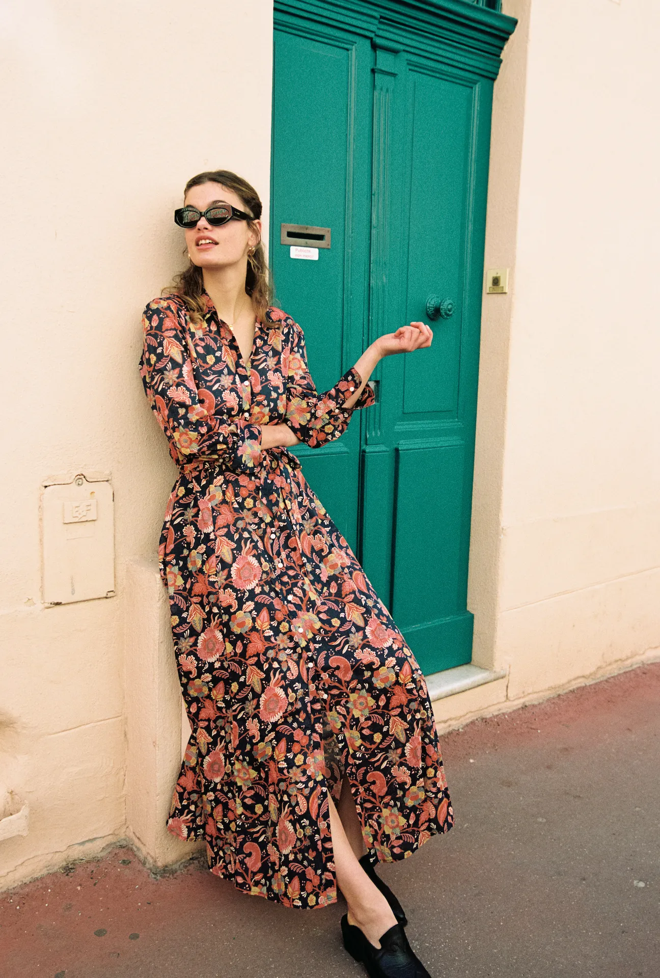 Eliot Dress Paisley Shore sold by Trovata product image thumbnail 2