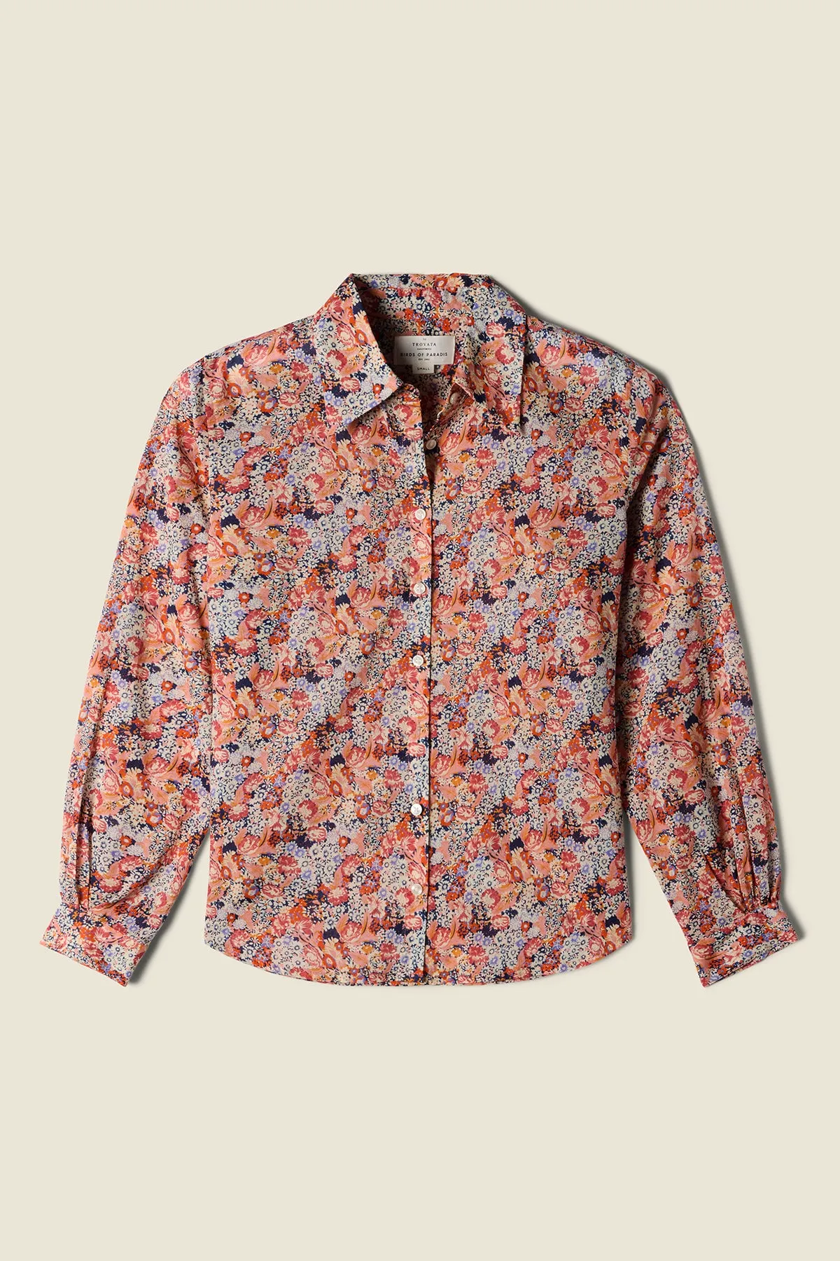 Jacquelin Shirt Vino Daisies sold by Trovata