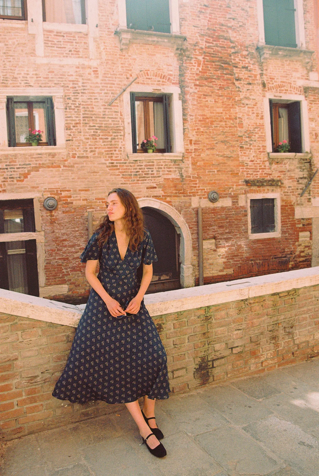 Serafina Dress Coastal Mosaic sold by Trovata product image thumbnail 2