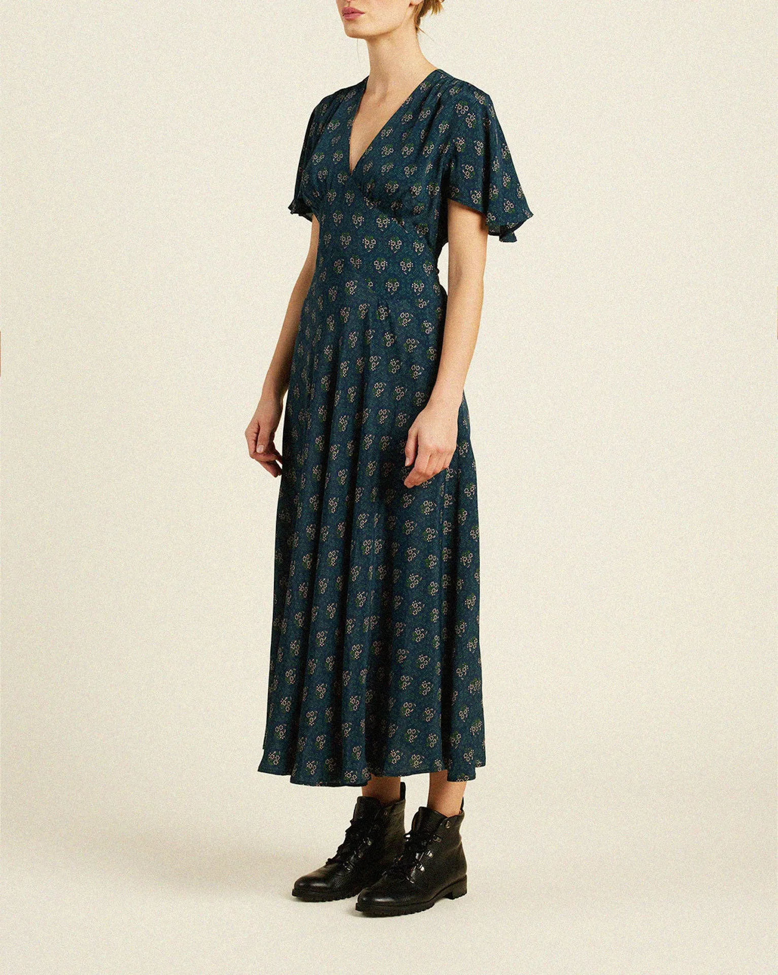 Serafina Dress Coastal Mosaic sold by Trovata product image thumbnail 4
