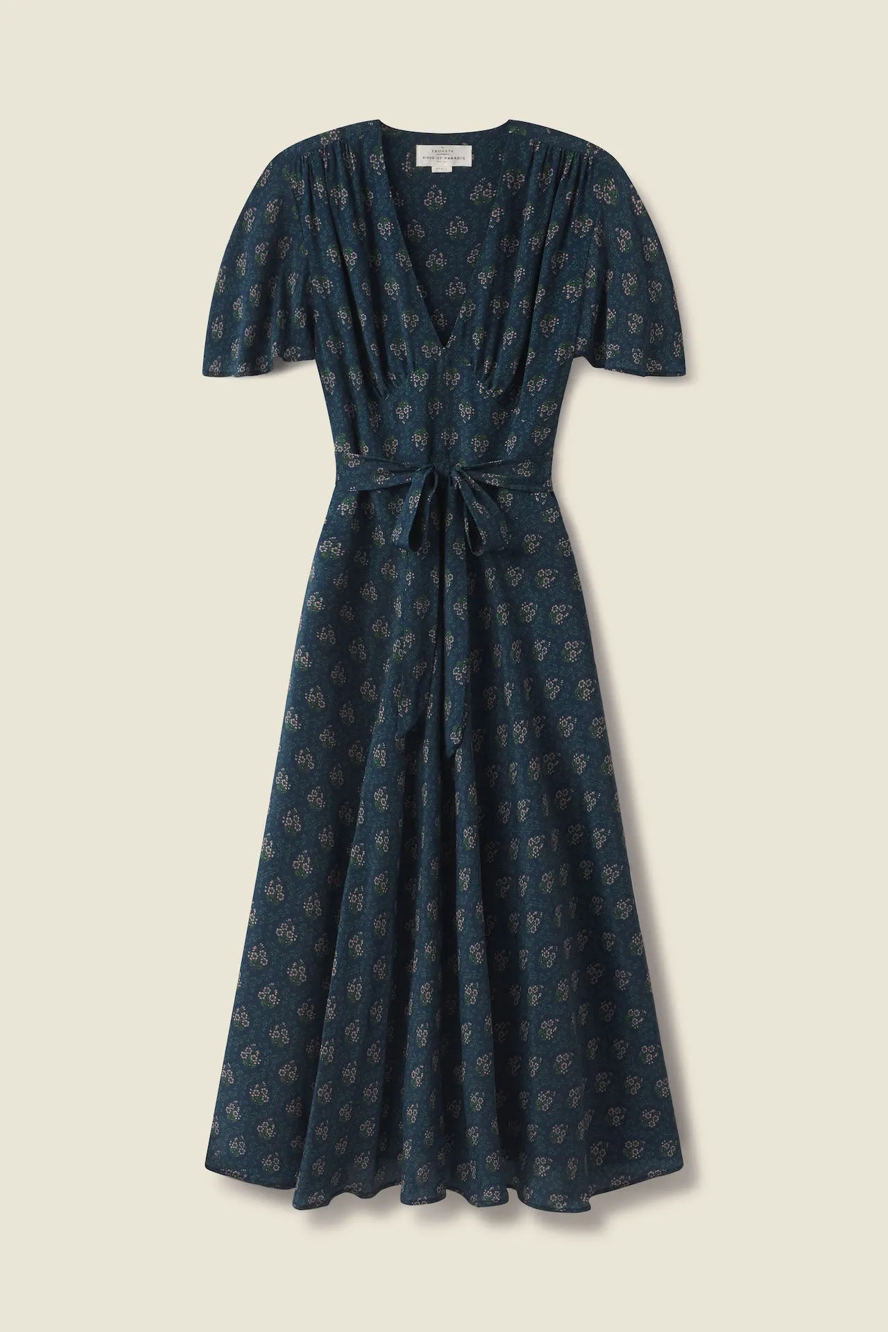 Serafina Dress Coastal Mosaic sold by Trovata