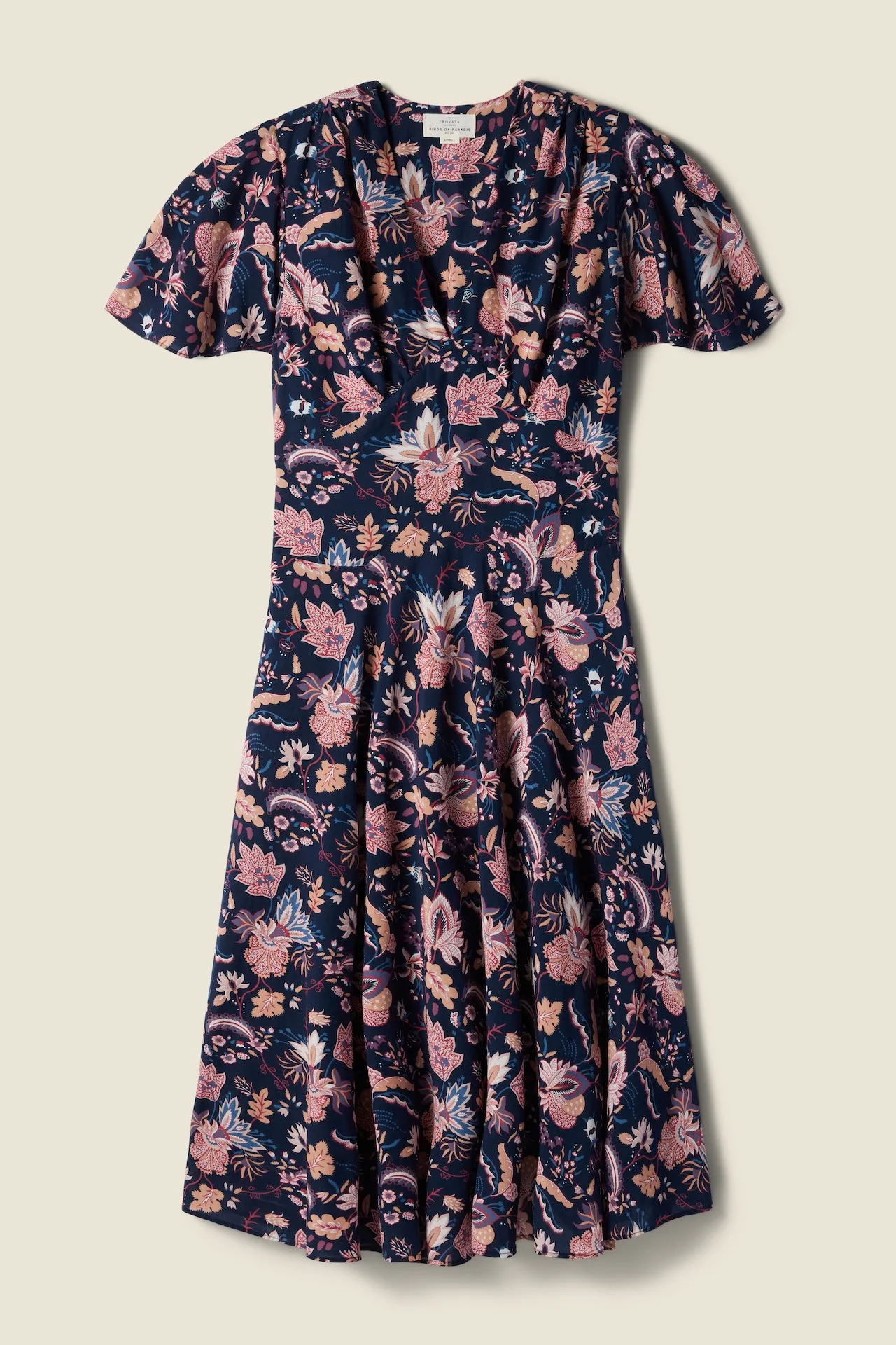 Serafina Dress Seaborne Floral sold by Trovata