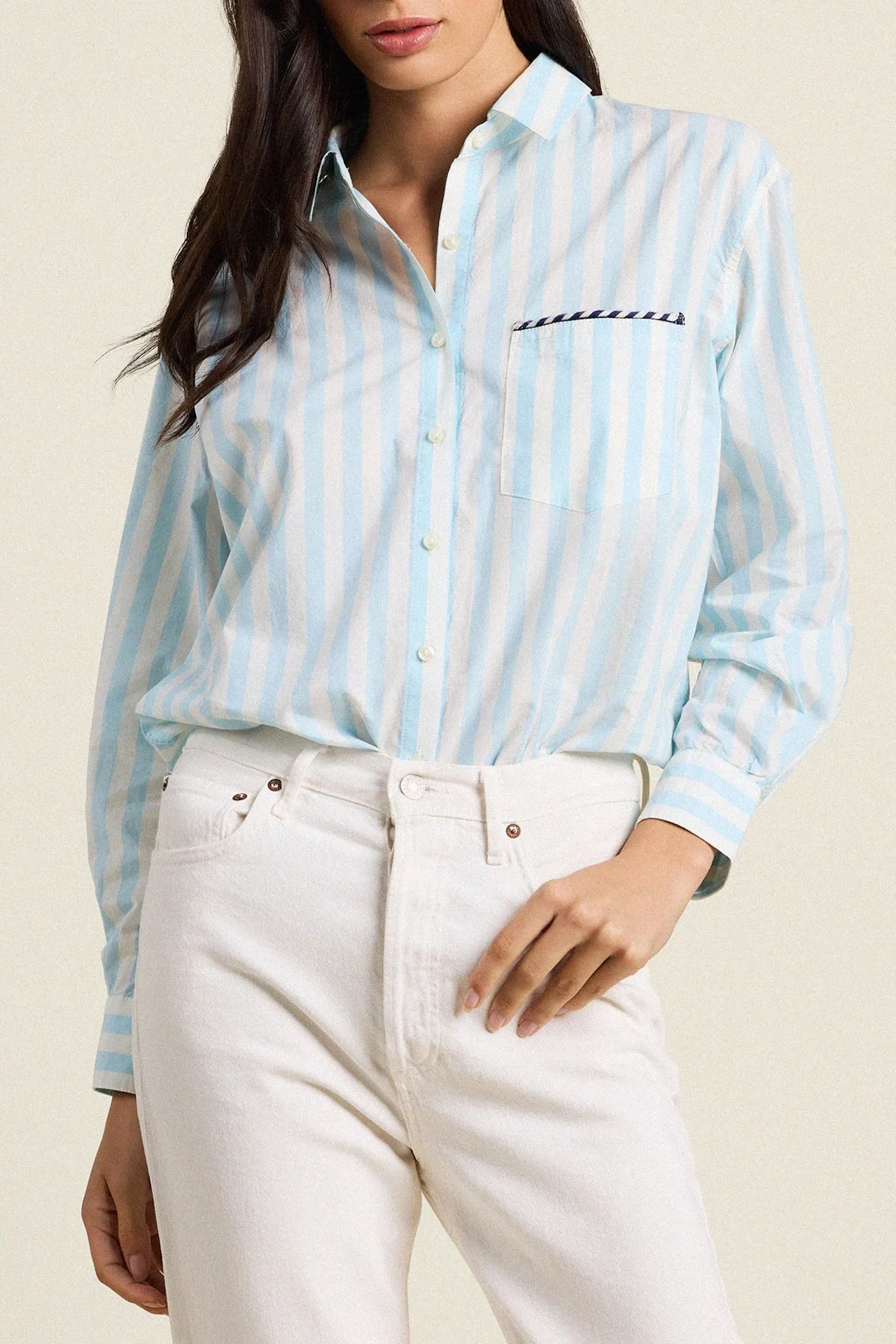 Gracie Shirt Isla Stripe sold by Trovata product image thumbnail 2