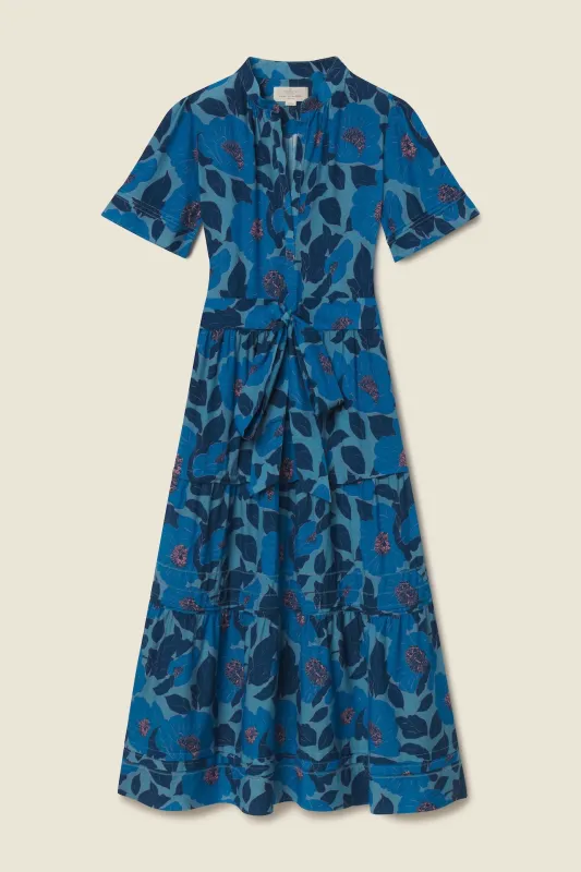 Luana Dress Lago Floral made by Trovata