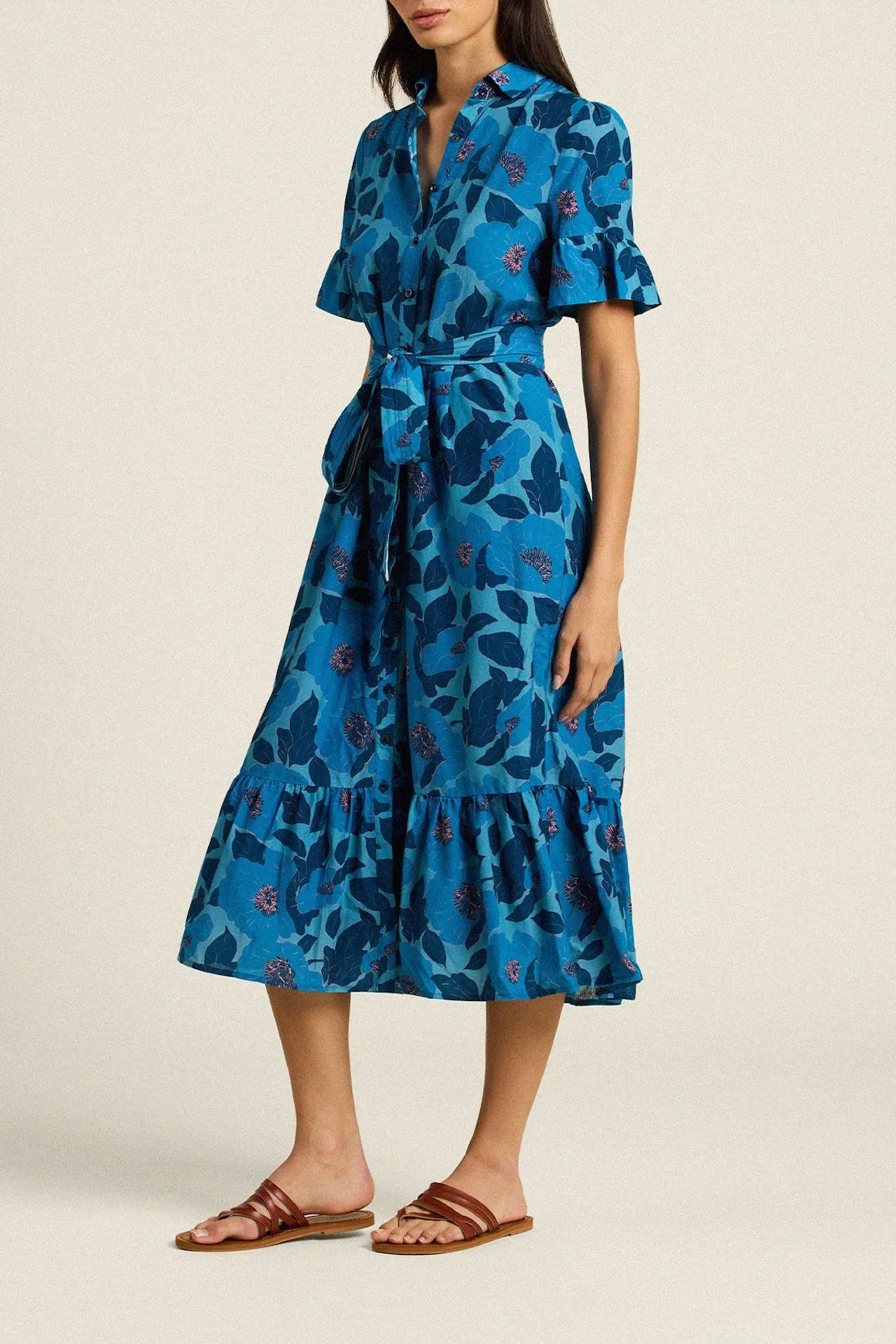 Luana Dress Lago Floral sold by Trovata product image thumbnail 4