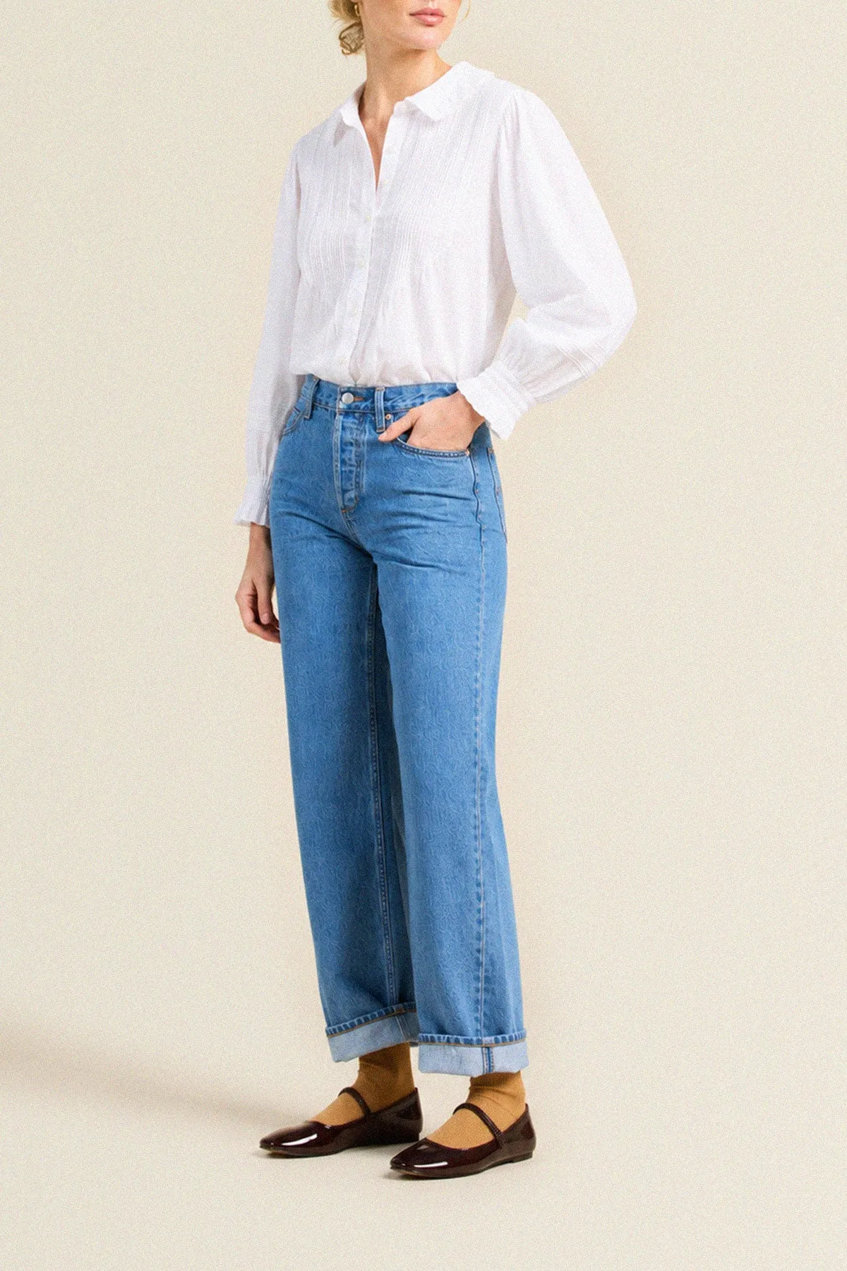 Francesca Blouse White sold by Trovata product image thumbnail 3