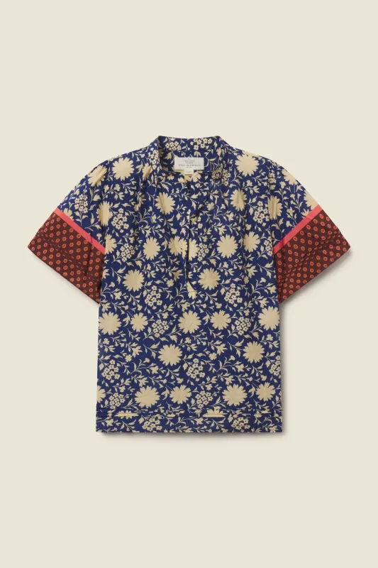 Alana Blouse Shadowfield made by Trovata