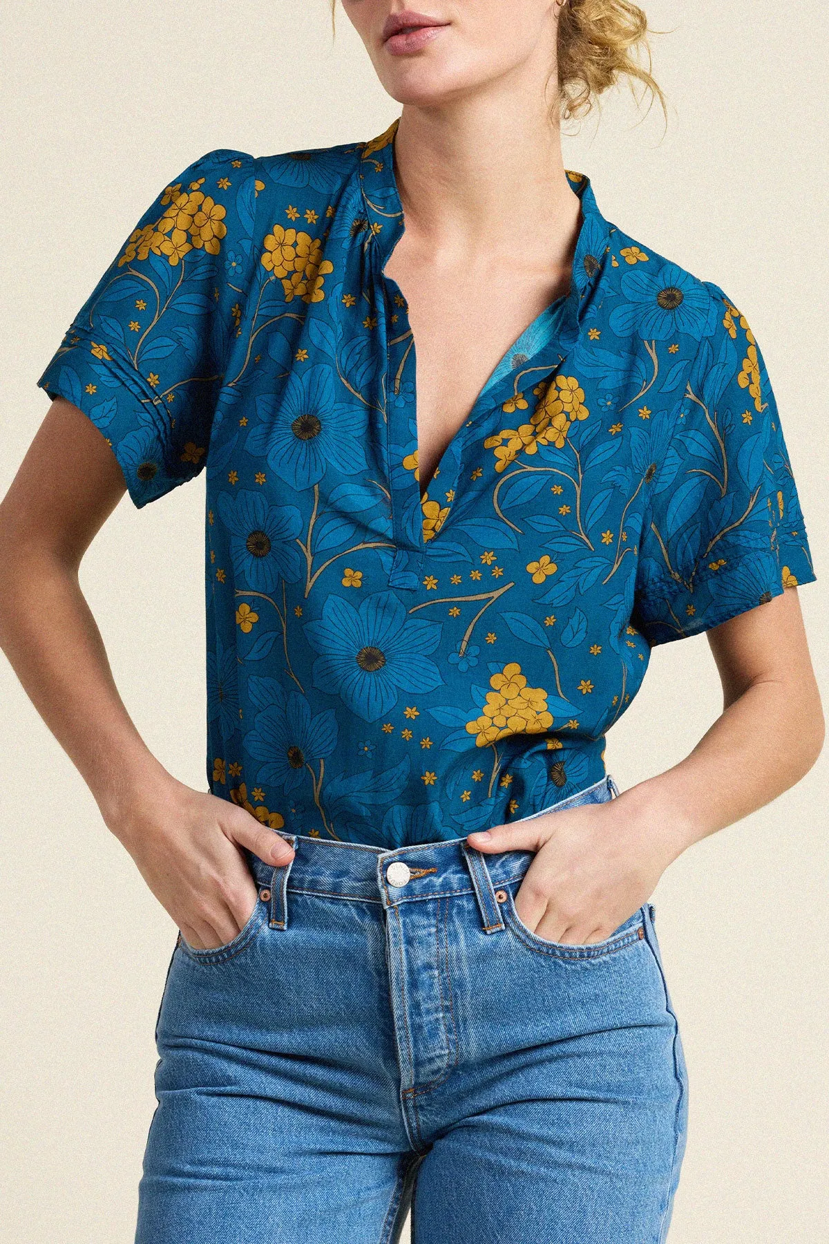 Alana Blouse Stella Flora sold by Trovata product image thumbnail 2