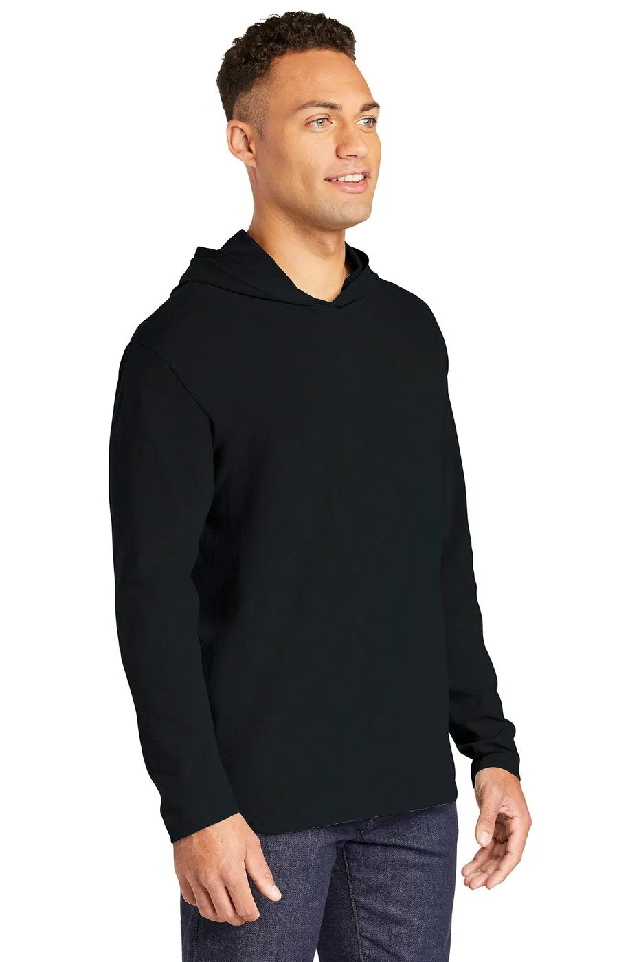 Custom Dri Fit Hooded Long Sleeve (25 pcs) sold by Tshirt Center product image thumbnail 4
