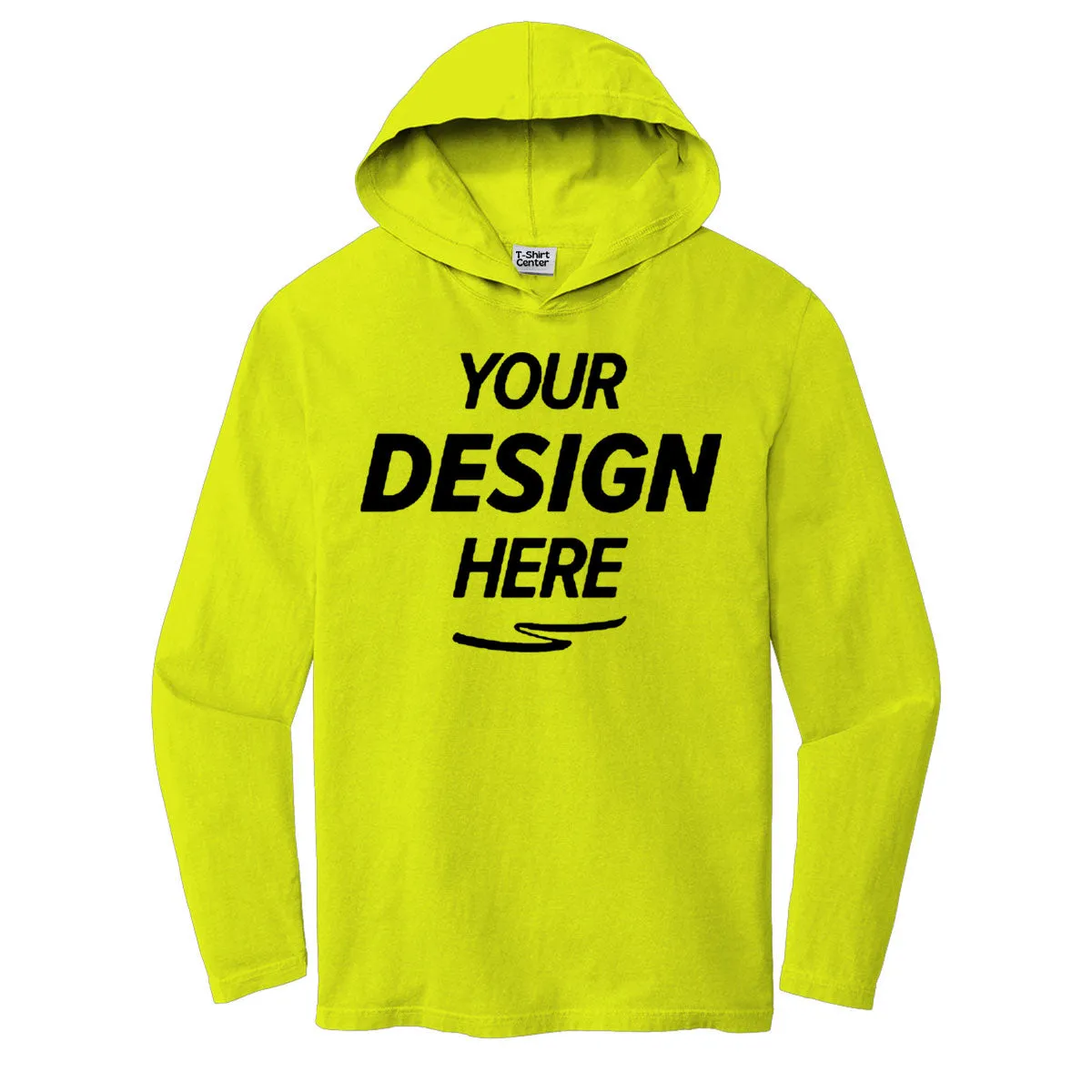 Custom Dri Fit Hooded Long Sleeve (25 pcs) sold by Tshirt Center
