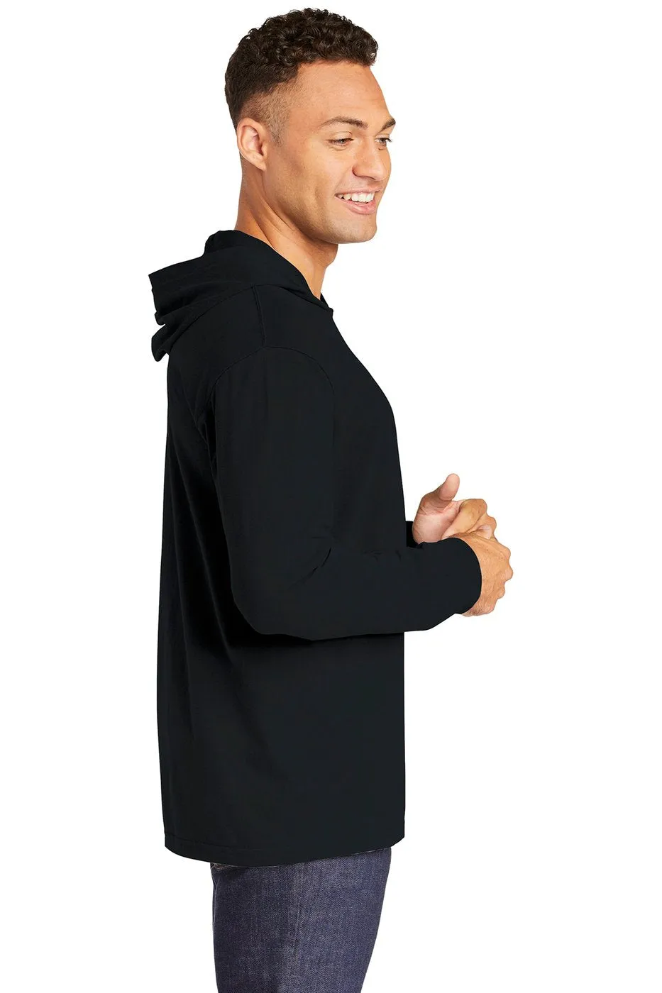 Custom Dri Fit Hooded Long Sleeve (100 pcs) sold by Tshirt Center product image thumbnail 3