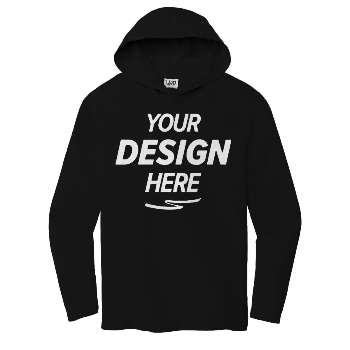 Custom Dri Fit Hooded Long Sleeve (100 pcs) sold by Tshirt Center