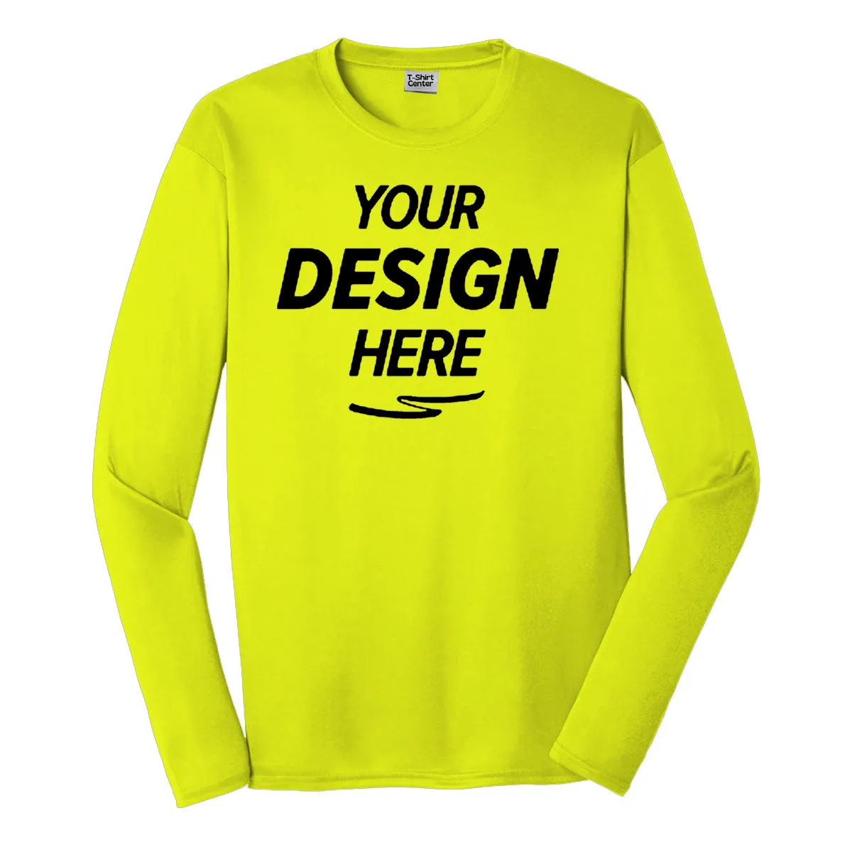 Custom Dri Fit Long Sleeve T-shirts sold by Tshirt Center