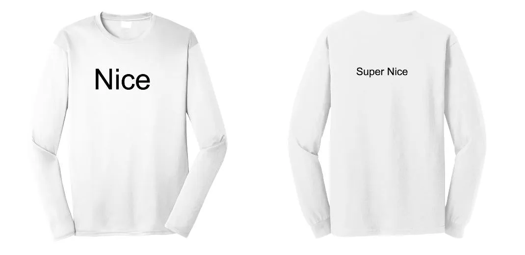50 Dri Fit Long Sleeve ($589) + Free Shipping sold by Tshirt Center