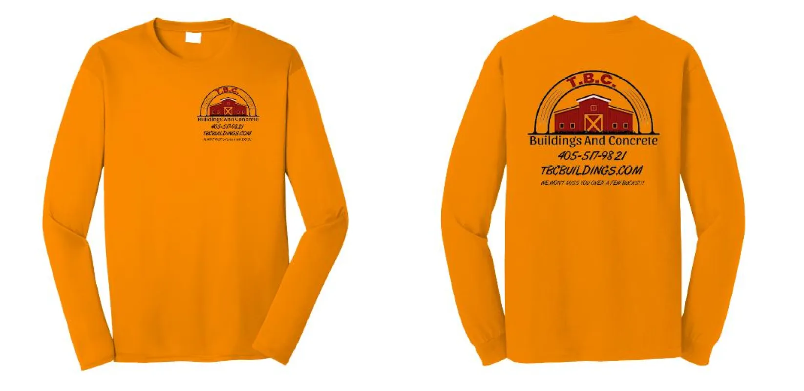 50 Dri Fit Long Sleeve ($589) + Free Shipping sold by Tshirt Center