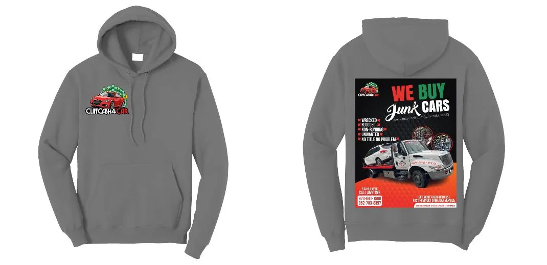 Heavy Cotton 50 Hoodies ($1100) + Free Shipping sold by Tshirt Center