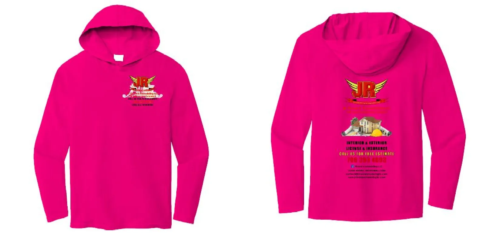 100 Dri Fit  Hooded Long Sleeve ($1099) + Free shipping sold by Tshirt Center