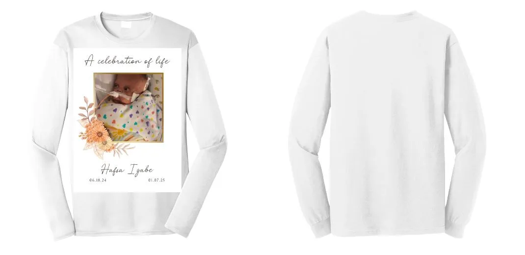 Custom Dri Fit Long Sleeve (50 pcs) sold by Tshirt Center