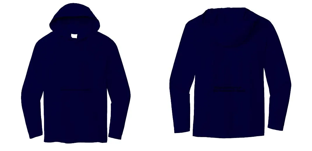 Custom Dri Fit Hooded Long Sleeve (100 pcs) sold by Tshirt Center