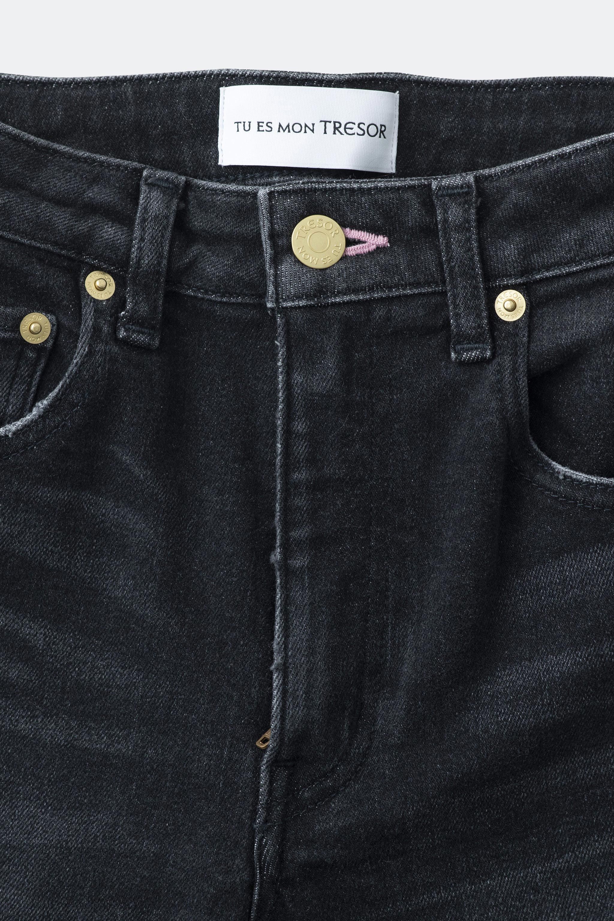 The Rose Quartz Jean | Stretch | Black 1year sold by Tu es mon TRESOR product image thumbnail 3