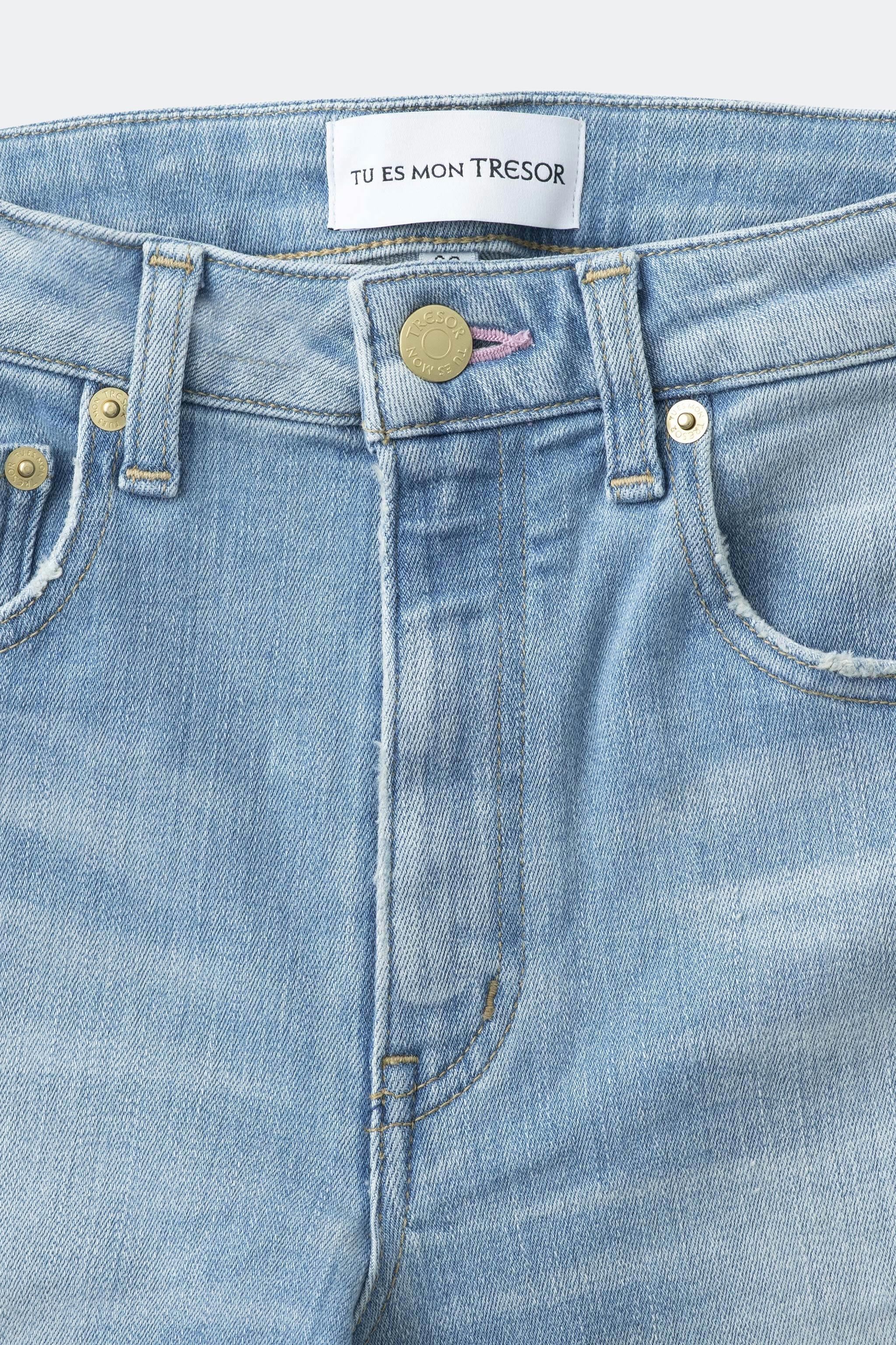 The Rose Quartz Jean | Stretch | 7year sold by Tu es mon TRESOR product image thumbnail 4