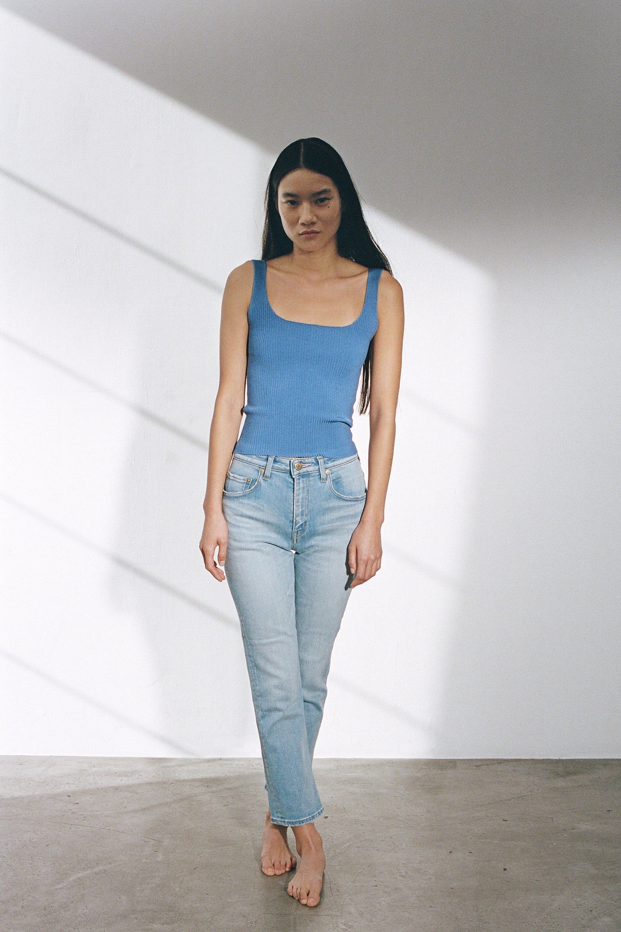 The Rose Quartz Jean | Stretch | 7year sold by Tu es mon TRESOR