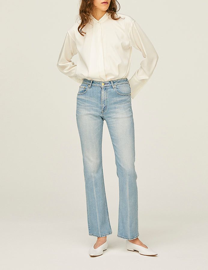 The Amethyst Jean Cotton〈Non-stretch〉7year sold by Tu es mon TRESOR product image thumbnail 2