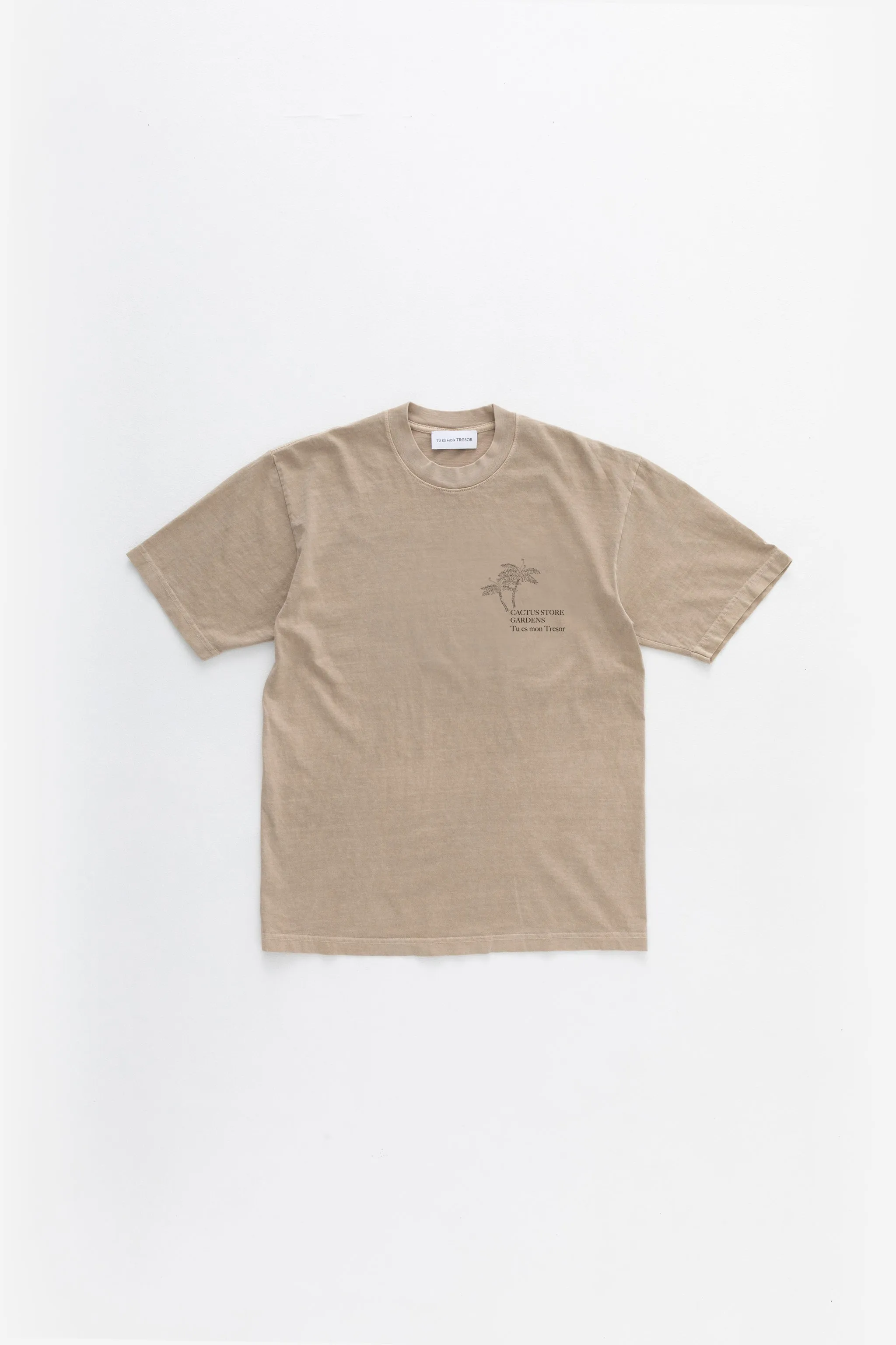 Cactus Store Drawing T-shirt Beige sold by Tu es mon TRESOR