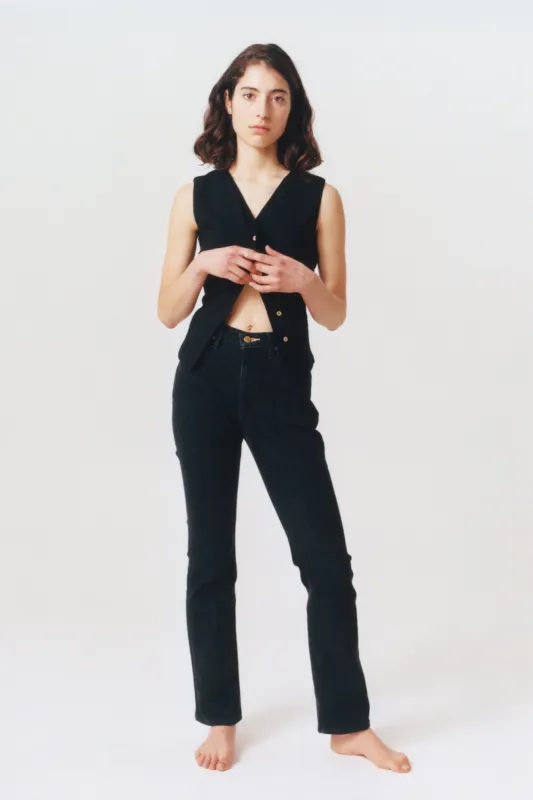 The Citrine Jean Black sold by Tu es mon TRESOR