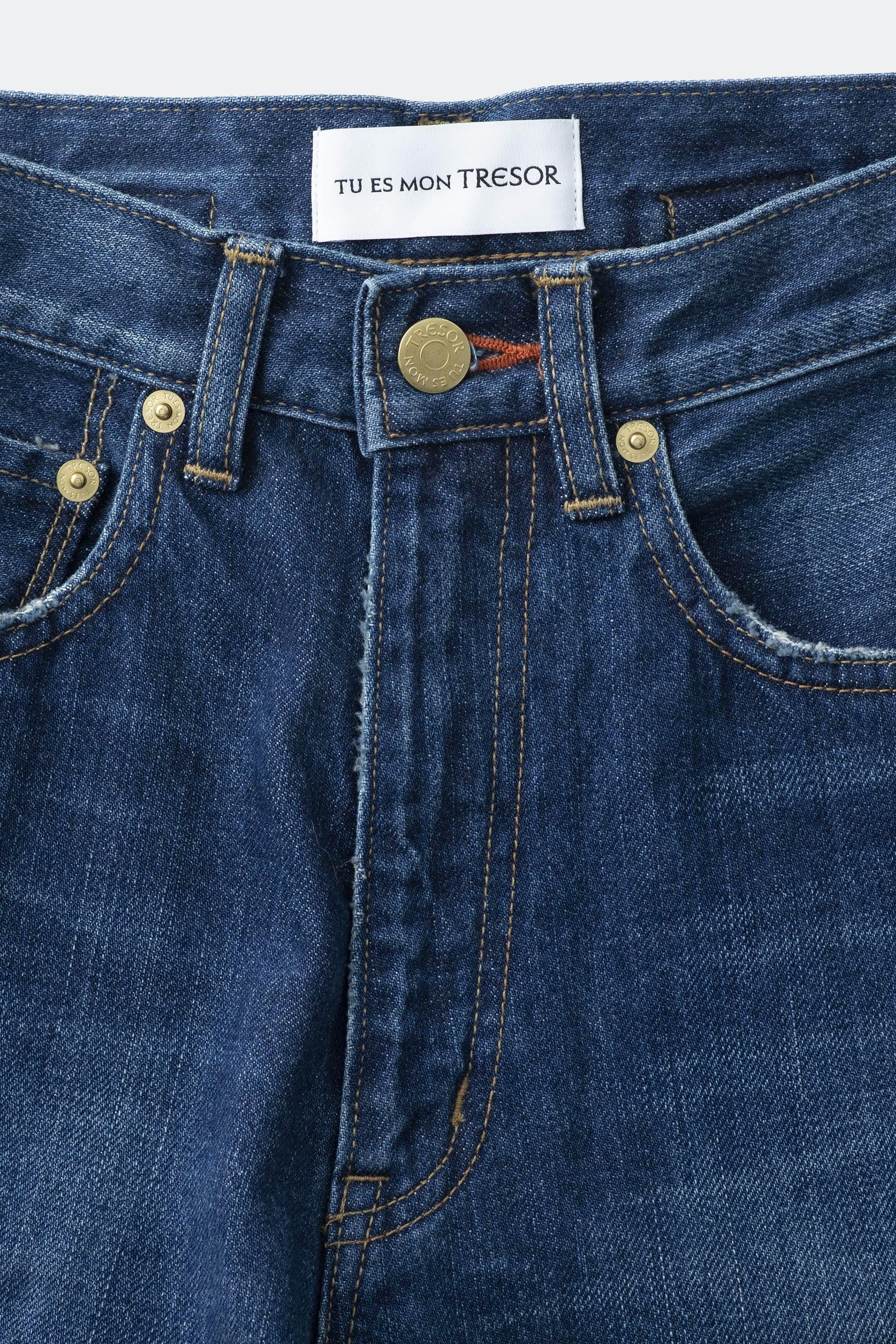 The Carnelian Jean | Non-stretch | 1year sold by Tu es mon TRESOR product image thumbnail 3