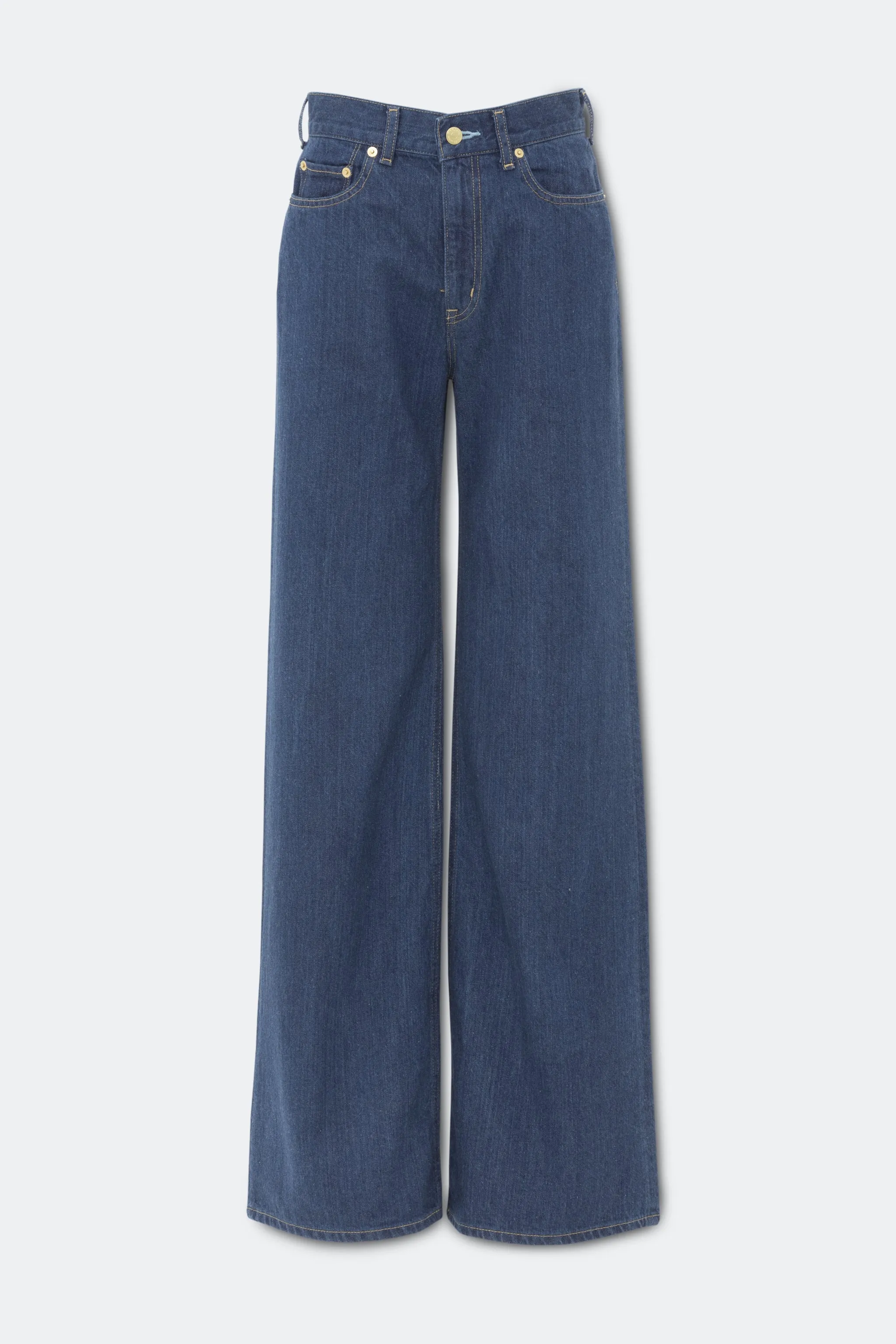 The Larimar Jean Solid 1wash sold by Tu es mon TRESOR product image thumbnail 2