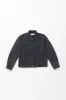 The Emerald Denim Jacket Unisex Solid Black 3year sold by Tu es mon TRESOR