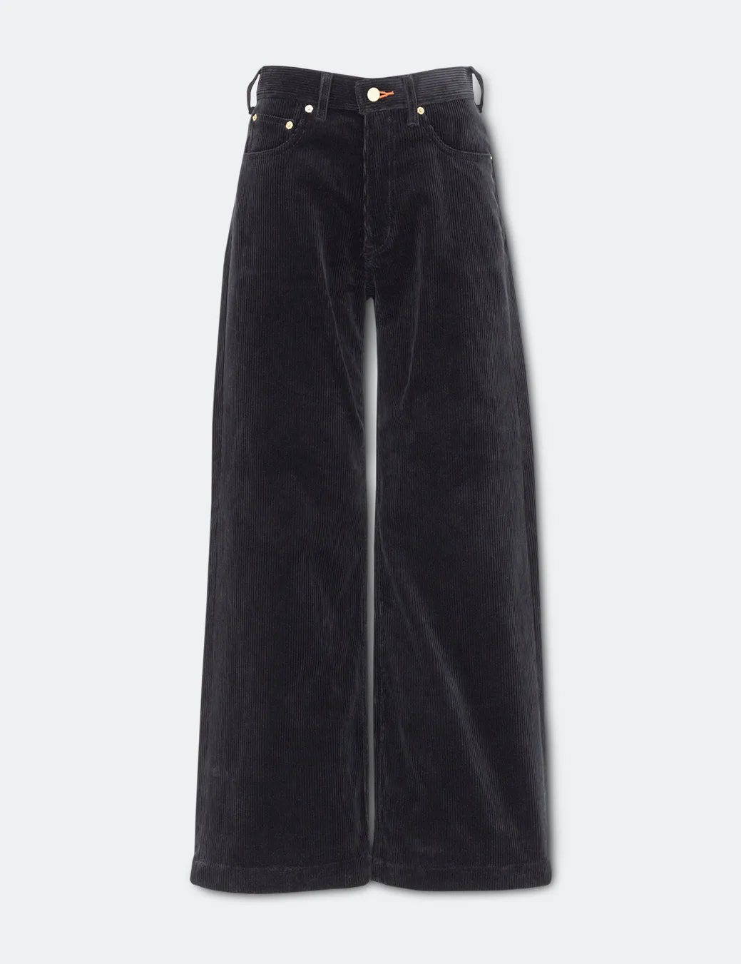 The Amber Jean Corduroy Black sold by Tu es mon TRESOR