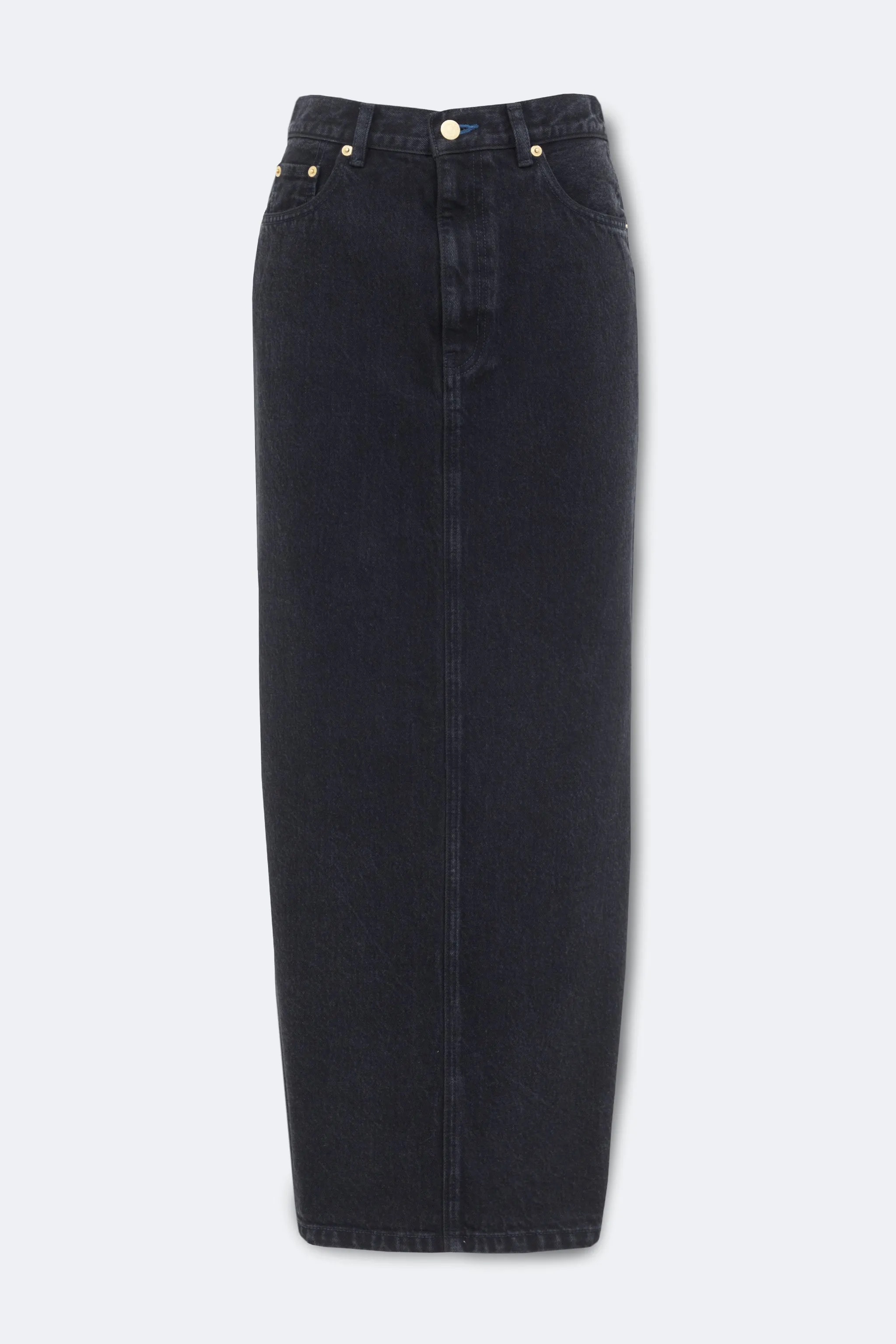 The Labradorite Denim Skirt Black sold by Tu es mon TRESOR