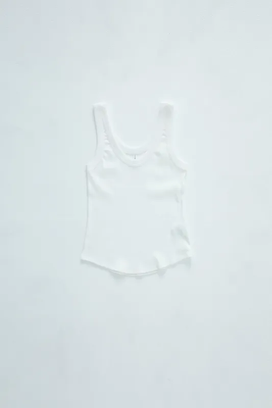 Classic Tank Top White sold by Tu es mon TRESOR