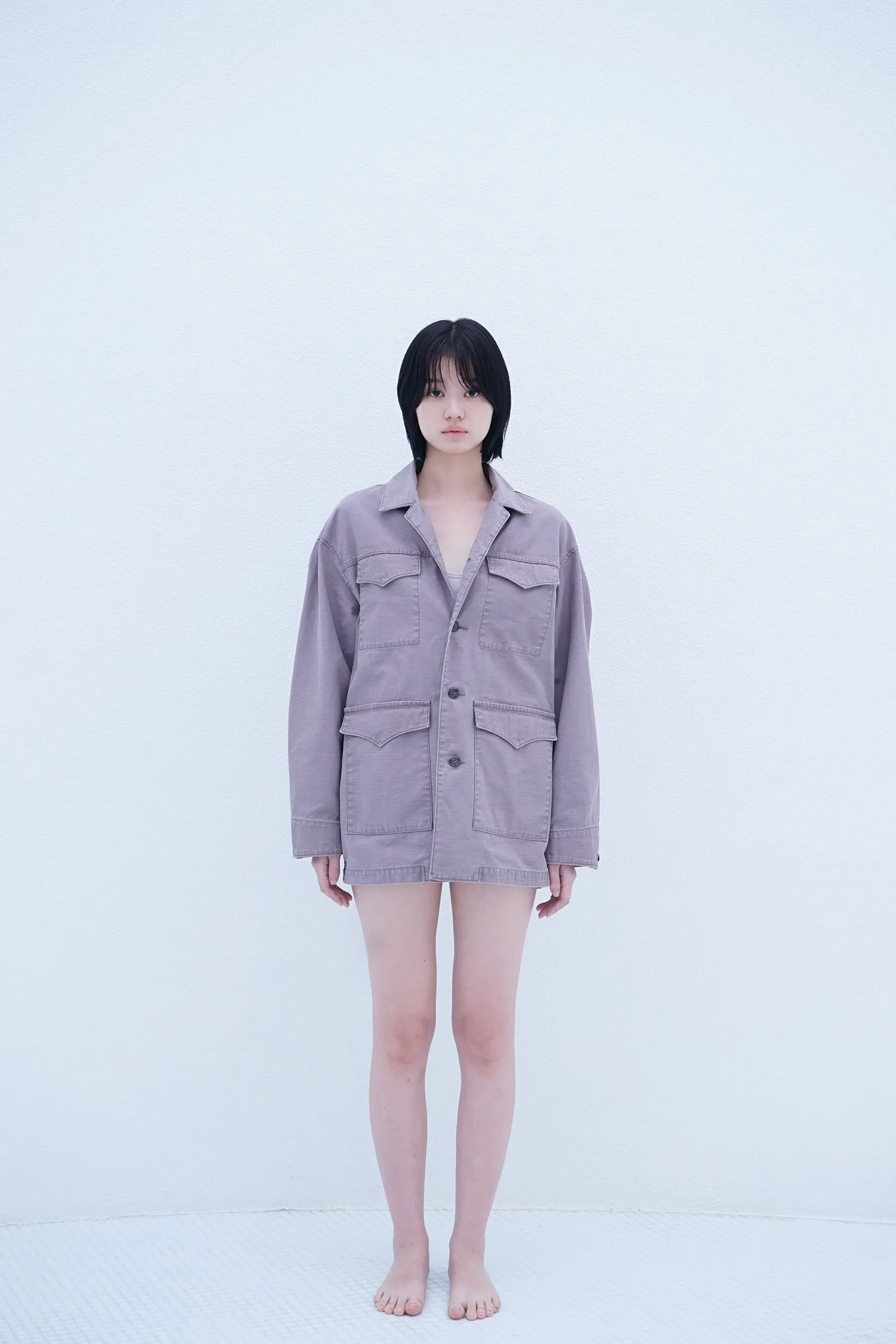 Safari Jacket Grey sold by Tu es mon TRESOR product image thumbnail 2