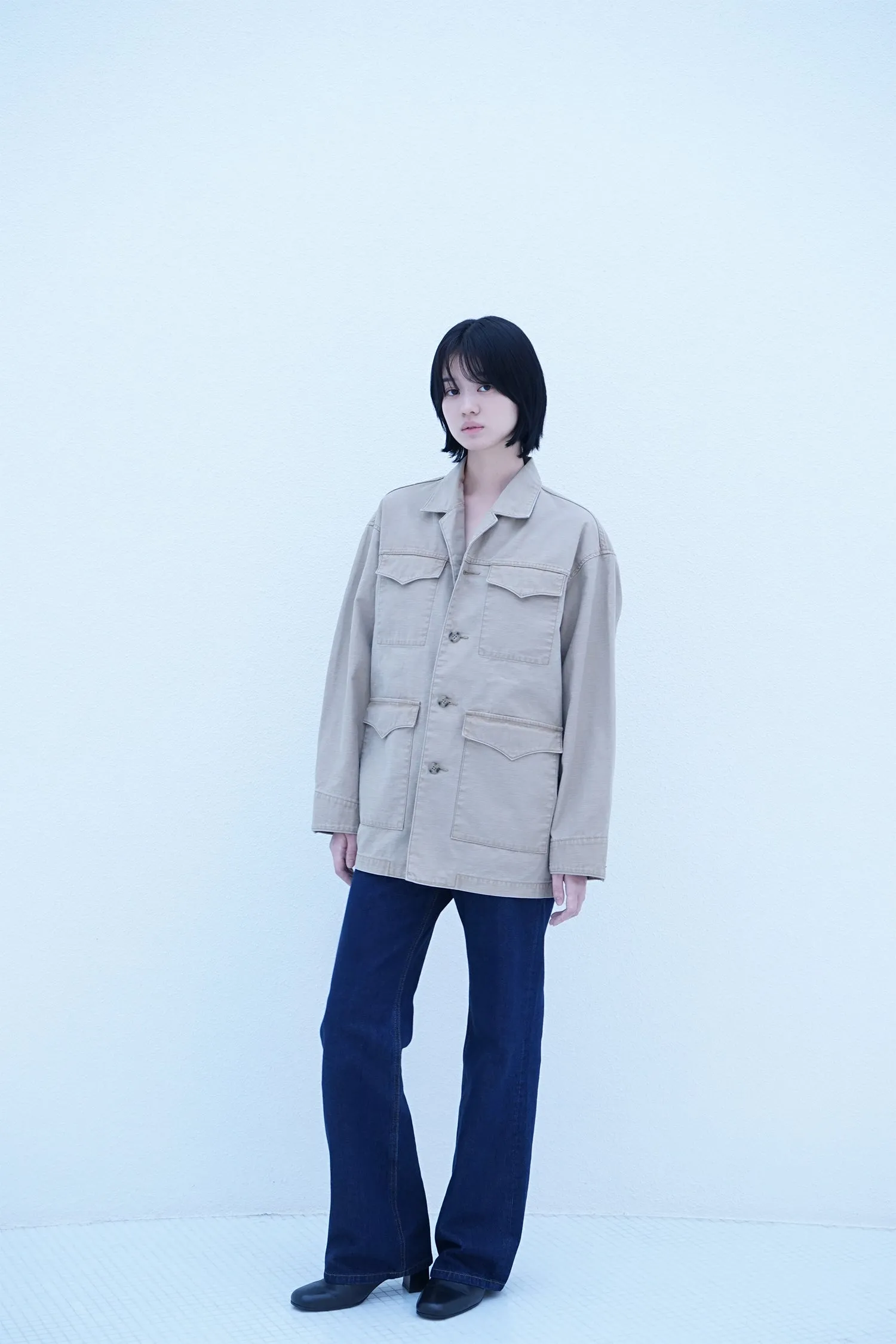 Safari Jacket Beige sold by Tu es mon TRESOR product image thumbnail 3