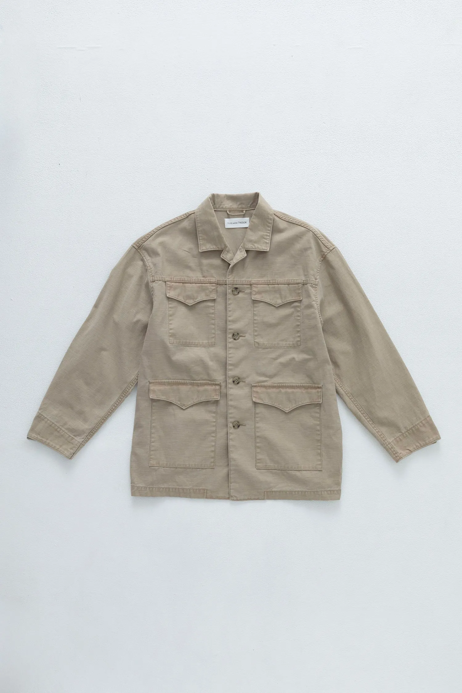 Safari Jacket Beige sold by Tu es mon TRESOR product image thumbnail 4