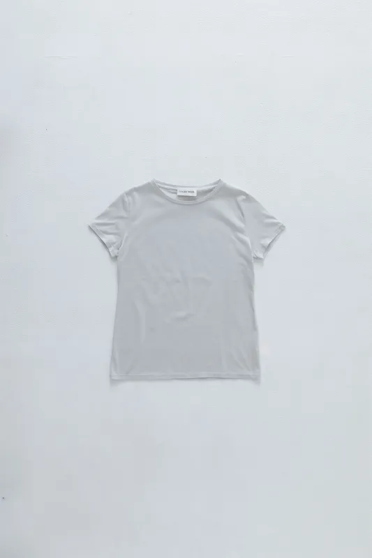 Slim T-shirt L.Grey made by Tu es mon TRESOR