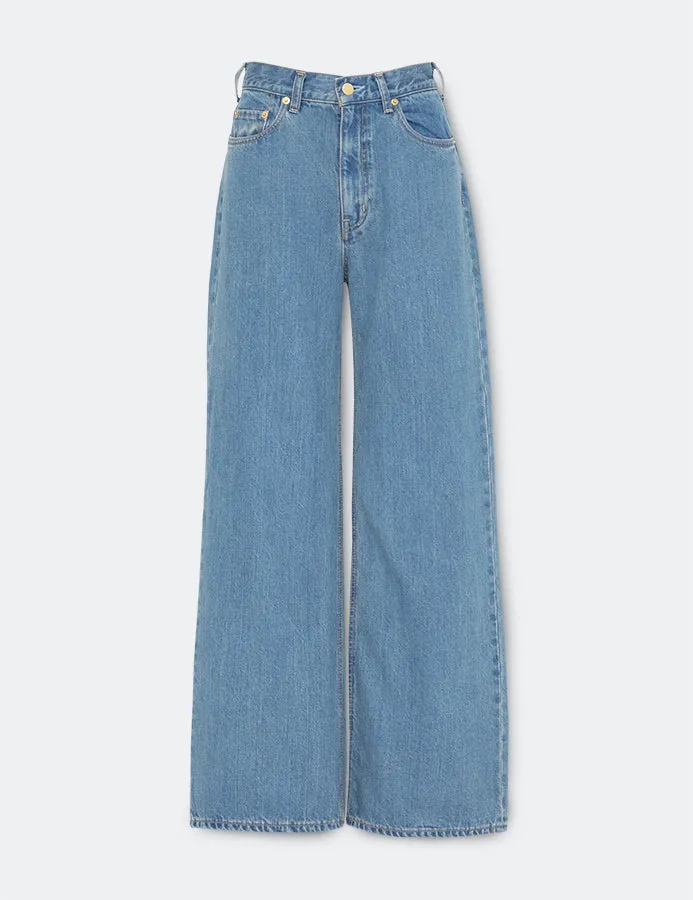 The Aquamarine Jean Solid 3year sold by Tu es mon TRESOR