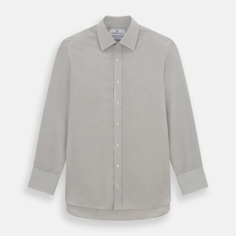 Pale Blue Fine Stripe Mayfair Shirt sold by Turnbull & Asser