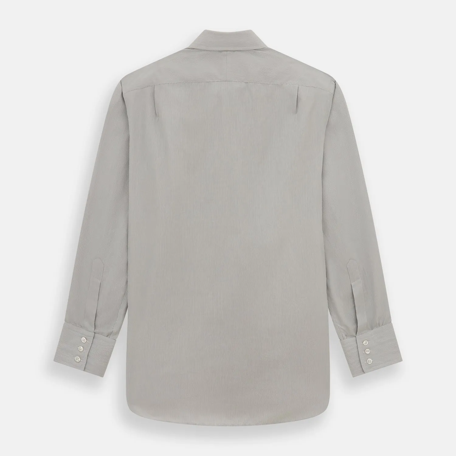 Pale Blue Fine Stripe Mayfair Shirt sold by Turnbull & Asser product image thumbnail 5